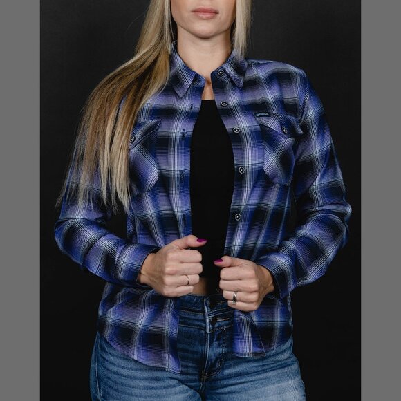 DIXXON FLANNEL x THE OFFSPRING - SUPERCHARGED Flannel Shirt - Women's Large - Picture 6 of 10